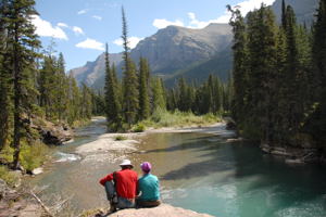 Plan a hike when you travel / Resting from a hike in Glacier N.P. - (c) 2006 Ted Grellner Plan a hike when you travel / Resting from a hike in Glacier N.P. - (c) 2006 Ted Grellner