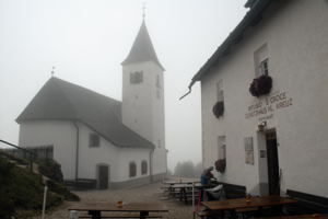 Travel plans that include a visit to a hostel or refugio / Refugio San Croce, Dolomite Mountains, Italy (c) 2007 Ted Grellner